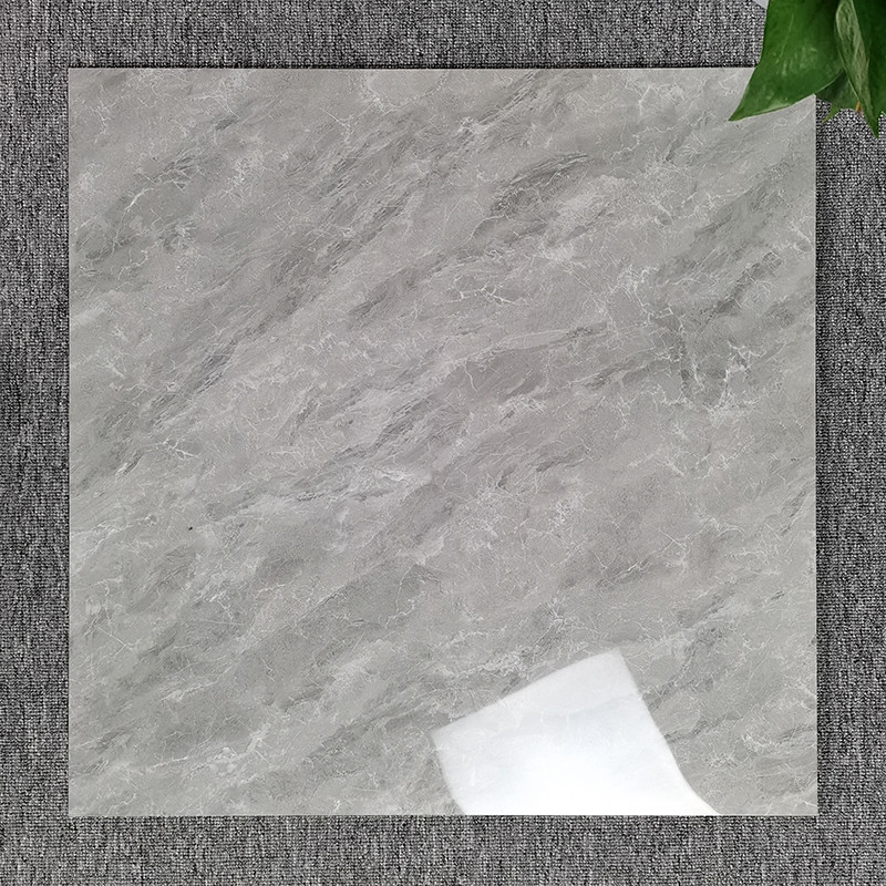Livello di Gray Marble Polished Porcelain Tile lucido per la cucina interna del salone