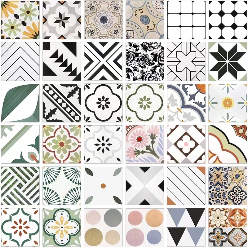 Mattonelle decorative del pavimento e della parete di stile della cucina della porcellana marocchina del bagno 300x300mm