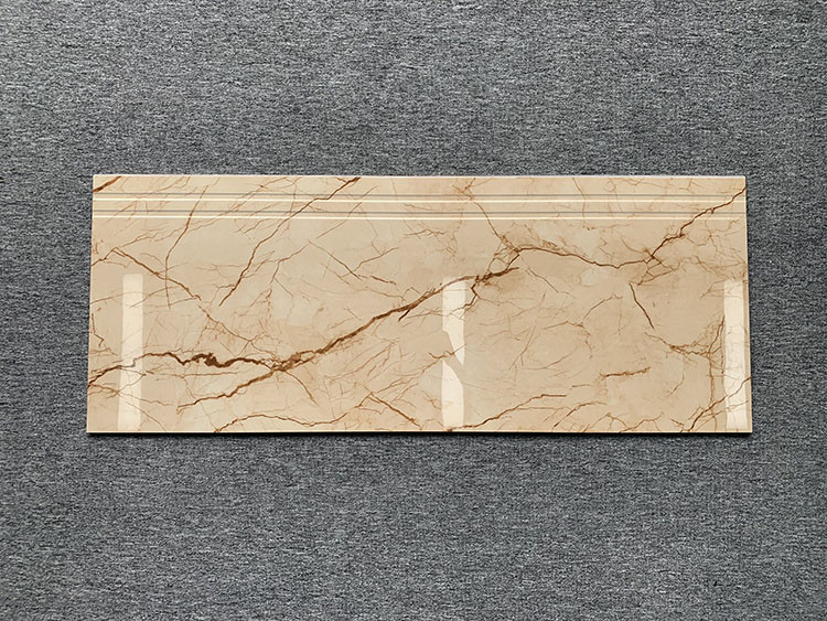 Le mattonelle moderne della porcellana della scala fanno un passo ente che completo di anti slittamento la scanalatura ha integrato contemporaneo