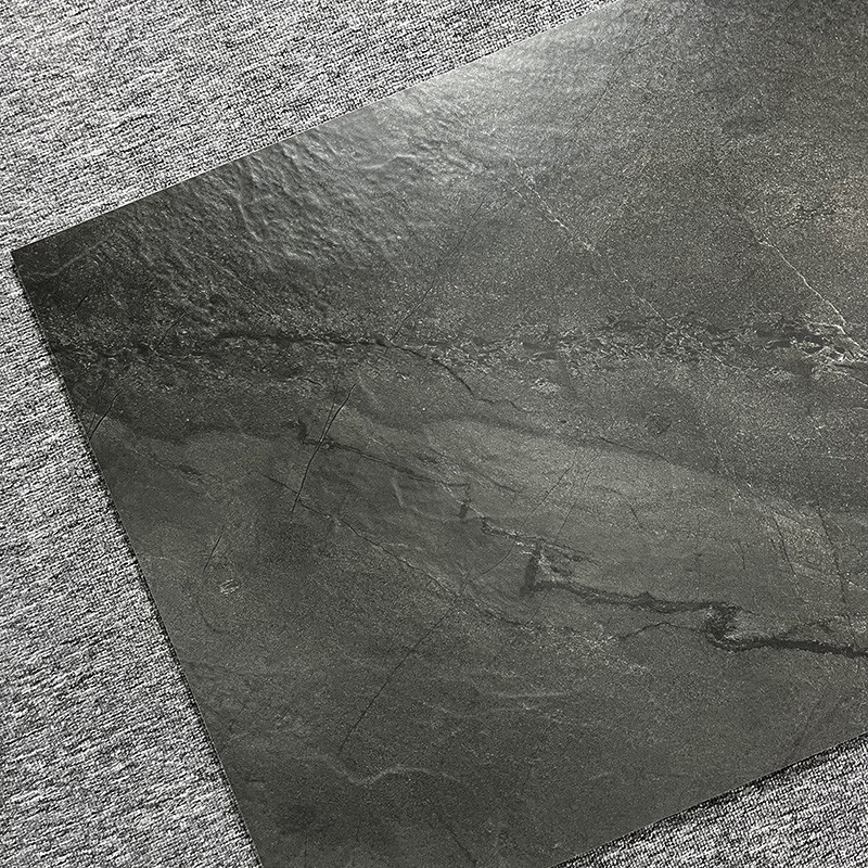 Non slitti Matt 60 x 120 piastrelle di ceramica lustrate Grey For Living Room Floor scuro rustico