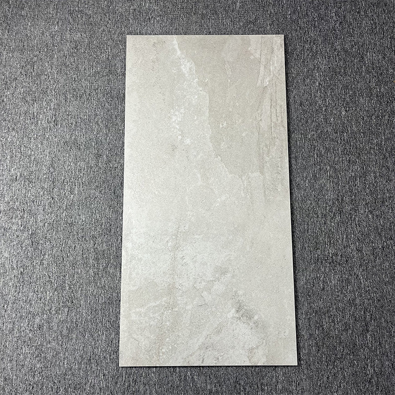 1200x600 ha strutturato la parete piastrella i semi resistenti all'uso Matt Gray Wabi Sabi Rustic del salone