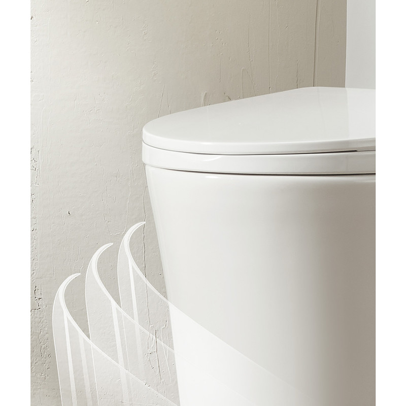 Sifone doppio ceramico 4,2/6L Flessinga della sciacquone del bagno di un pezzo fisso