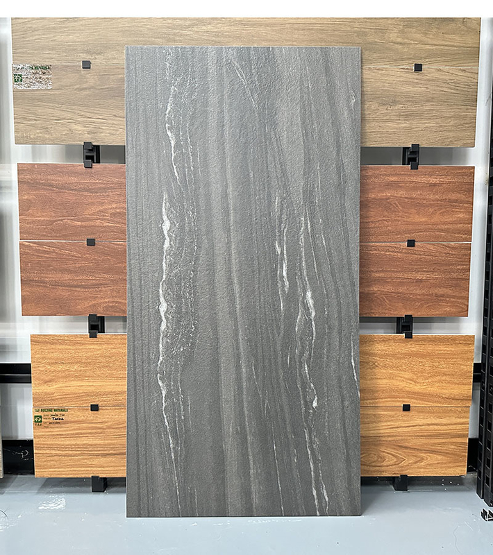Di Grey Living Room Rustic Porcelain della piastrella per pavimento mattonelle Matte Finished di slittamento non