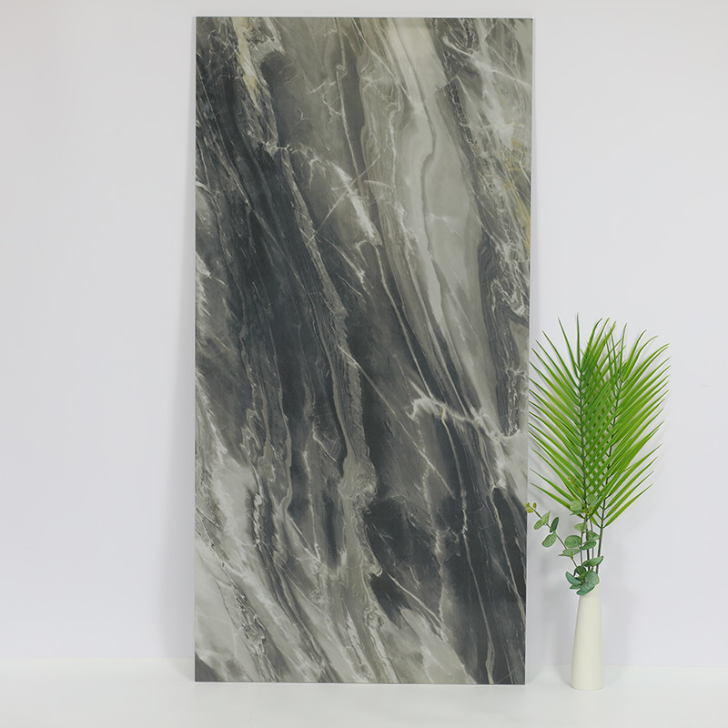 mattonelle del pavimento e della parete del bagno di 600*1200mm Grey Marble Floor Tiles For