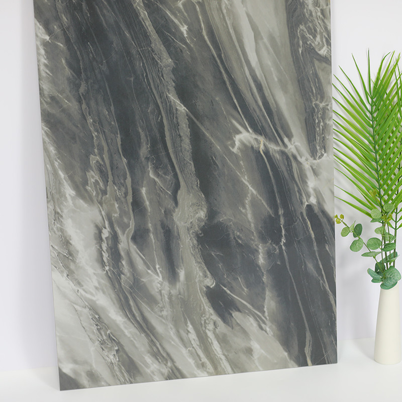 mattonelle del pavimento e della parete del bagno di 600*1200mm Grey Marble Floor Tiles For