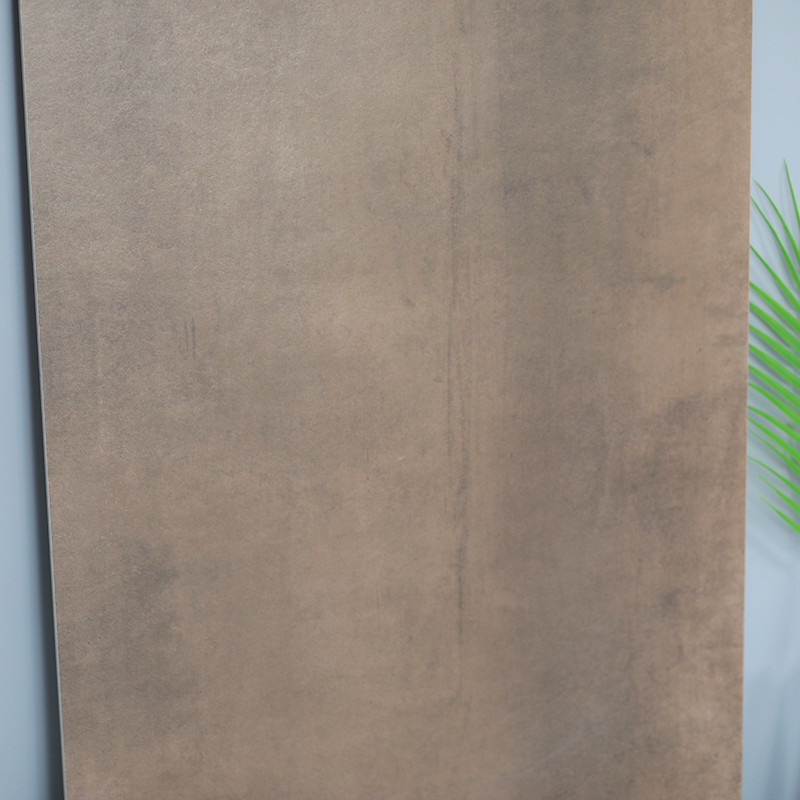 Piastrelle per pavimento interne di nuovo di stile di Foshan colore di Brown, mattonelle rustiche della parete 600x1200
