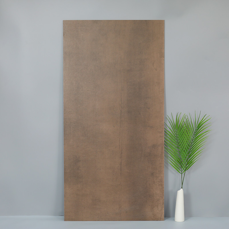 Piastrelle per pavimento interne di nuovo di stile di Foshan colore di Brown, mattonelle rustiche della parete 600x1200
