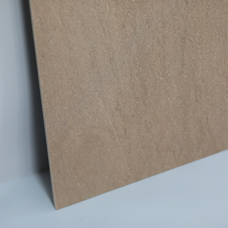 Piastrelle per pavimento interne di nuovo di stile di Foshan colore di Brown, mattonelle rustiche della parete 600x1200