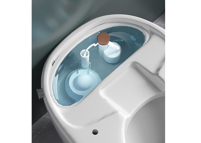 Un pezzo solo ceramico del pavimento del sensore del bagno di HOMIXE del bidet a livello automatico elettrico di lusso del Wc