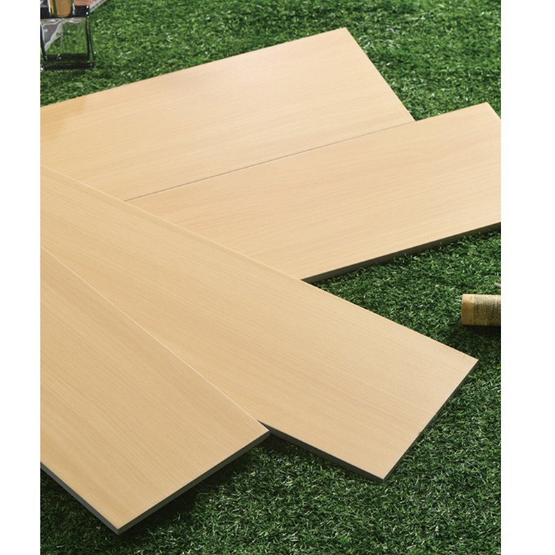Piastrelle per pavimento rustiche della parete della porcellana interna, piastrella di ceramica di legno di sguardo di 150x900mm