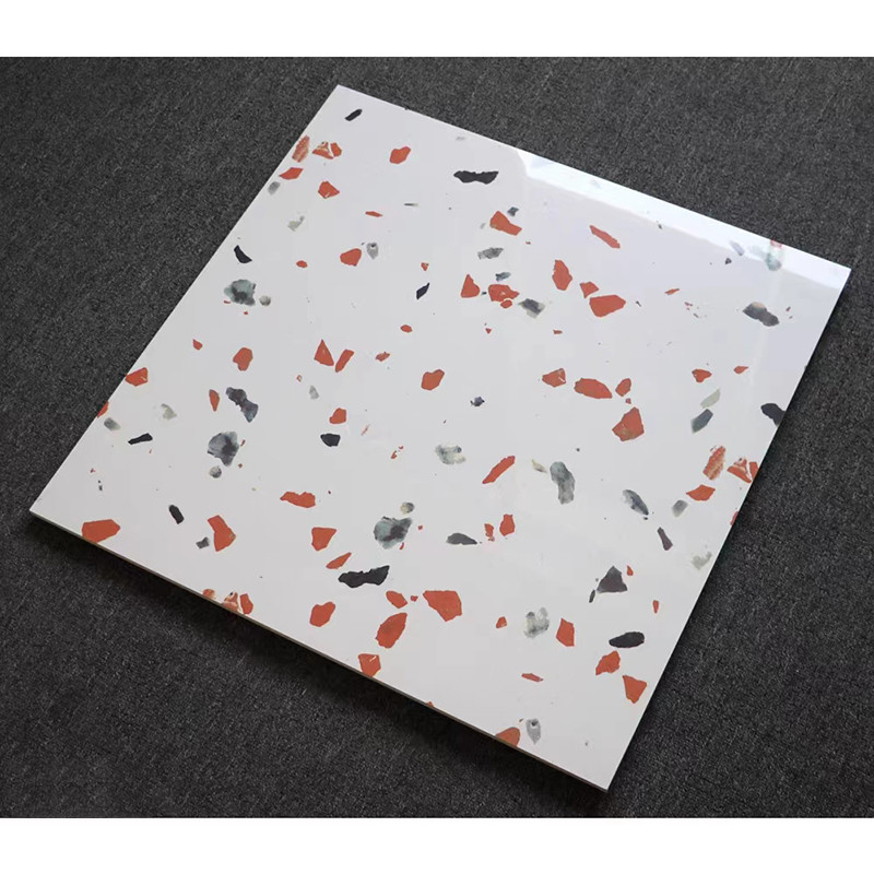 l'alta lucentezza di 60x60cm ha lucidato le mattonelle lustrate di terrazzo per il pavimento della parete del bagno della cucina del salone