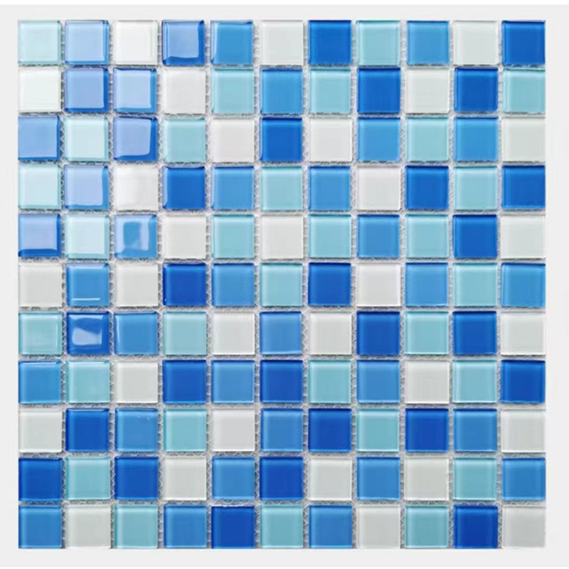 300x300mm cristallo mosaico pavimento parete piastrella per bagno piscina cucina backsplash