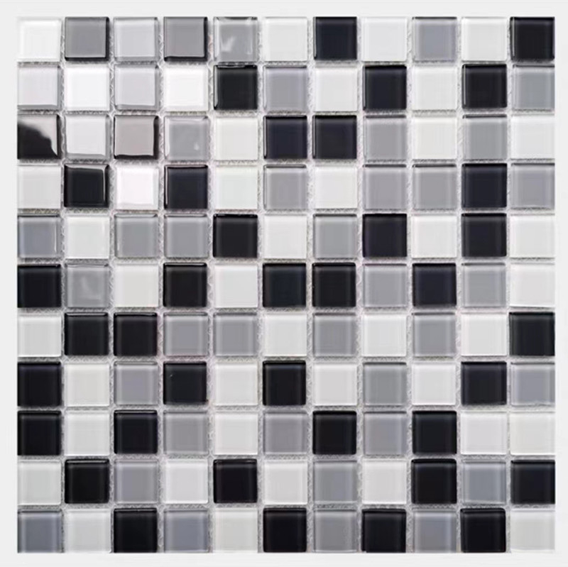 300x300mm cristallo mosaico pavimento parete piastrella per bagno piscina cucina backsplash