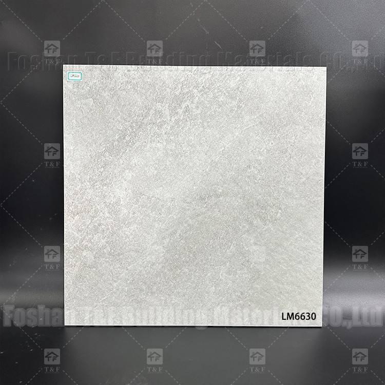 Piastrelle in ceramica in marmo grigio da 60x60 mm per pavimenti e pareti
