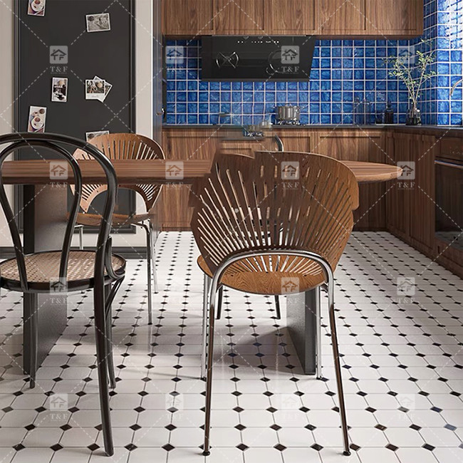 Classic Carrara Natural Marble Stone Mosaic Porcellana Piastrelle Per Pavimento E Parete