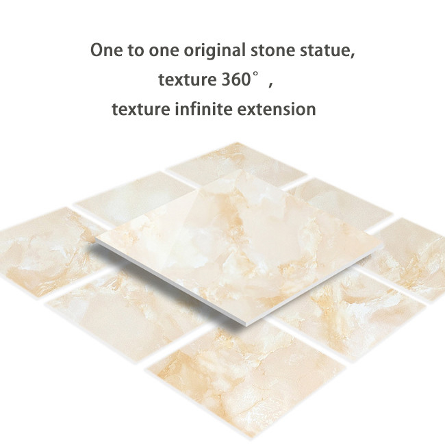 Piastrelle di porcellana anti scivolamento 800x800mm Piastrelle di giardino di diamante Giada Noble