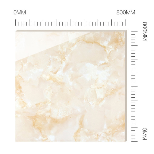 Piastrelle di porcellana anti scivolamento 800x800mm Piastrelle di giardino di diamante Giada Noble