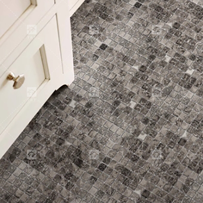 Pietra di marmo naturale mosaico piastrelle pavimento piastrelle bagno piastrelle stagno di pesce piastrelle antico parete di sfondo