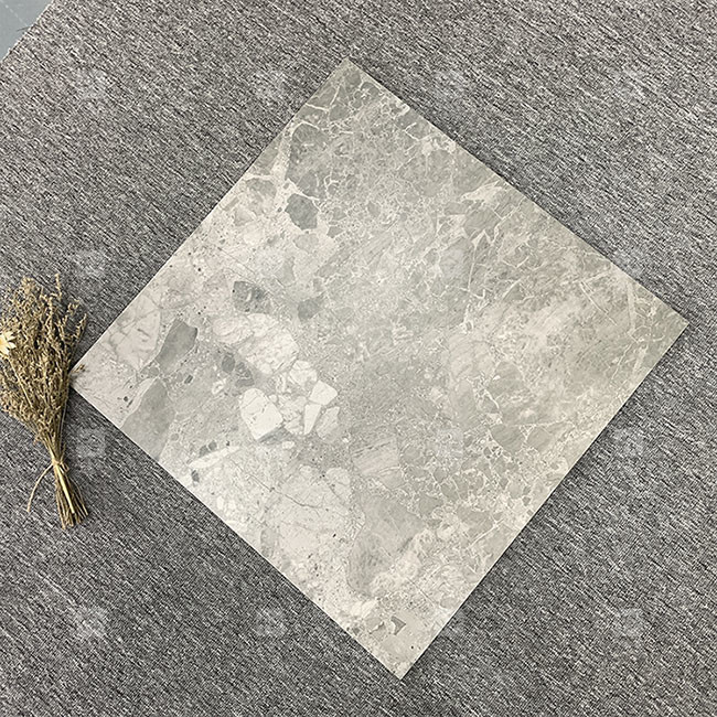 Corpo intero Marmo Look Porcellana Piastrelle rustiche Grigio Colore Per Pavimento Interno E Parete