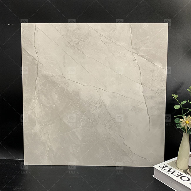 Corpo intero Marmo Look Porcellana Piastrelle rustiche Grigio Colore Per Pavimento Interno E Parete