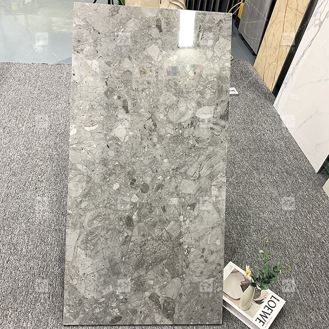 600x1200mm di lusso Piastrelle di porcellana di marmo lucido lucido per pavimenti