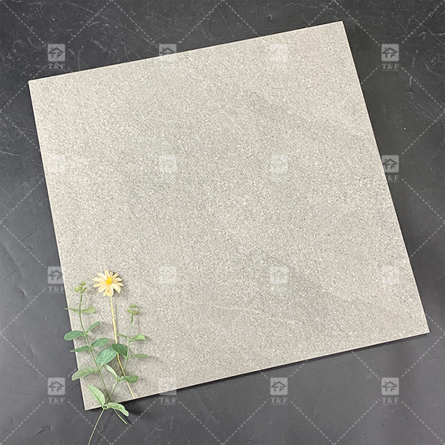60x60 Giardino decorativo Piastrelle in cemento antiscivolo Parete esterno rustico Parete esterno Pietra Matt Porcellana Piastrelle per vialetto