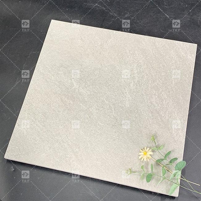 60x60 Giardino decorativo Piastrelle in cemento antiscivolo Parete esterno rustico Parete esterno Pietra Matt Porcellana Piastrelle per vialetto