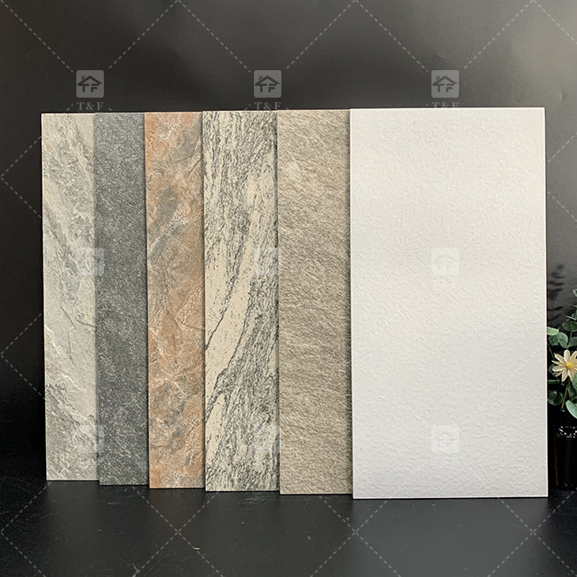 Piastrelle in ceramica 3D opache 300x600 mm Decorazione della parete esterna Piastrelle di porcellana per parete