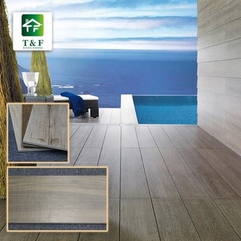 Le piastrelle di ceramica di legno lustrate del grano non slittano 200x1000mm che i marroni/abbronza il Coloreee