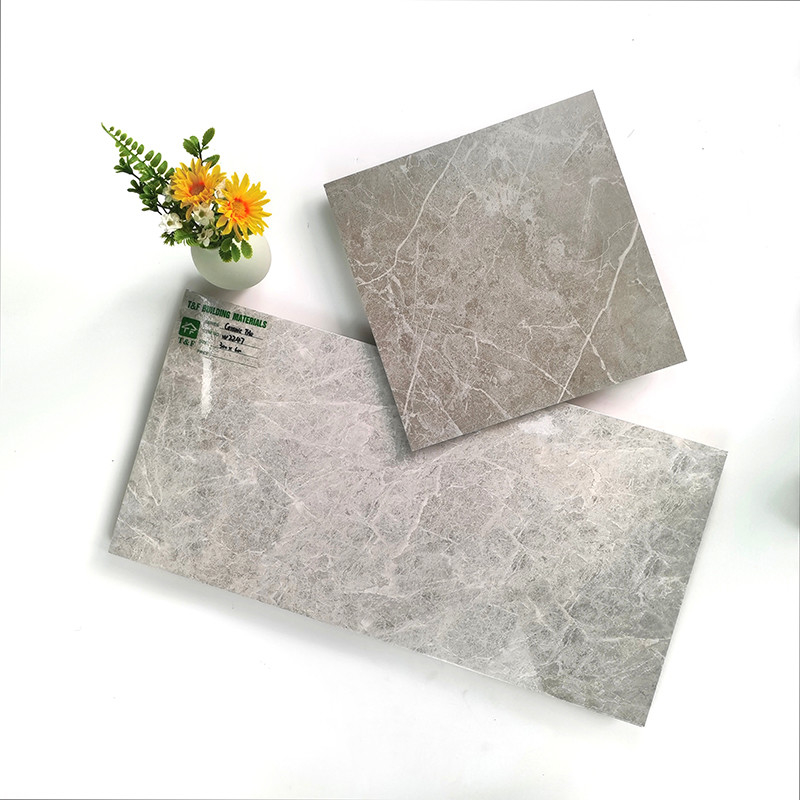 bagno interno di Coloreei di Grays delle piastrelle di ceramica lustrato 300x600MM