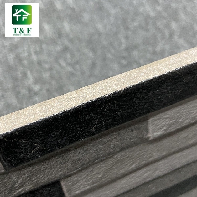 Piastrelle di ceramica lustrate esteriori Coloreee bianco della miscela nera 20 x 40