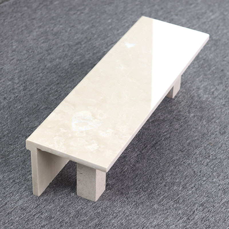 Assorbimenti di acqua decorativo delle scale di marmo interne giallo-chiaro 0,5%