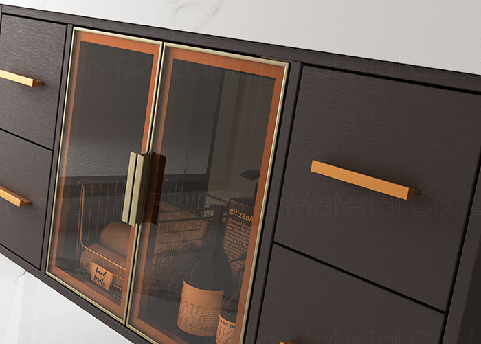 Specchio d'argento di lusso moderno del Governo HD Smart LED di Hung Floating bagno Vanity Units della parete